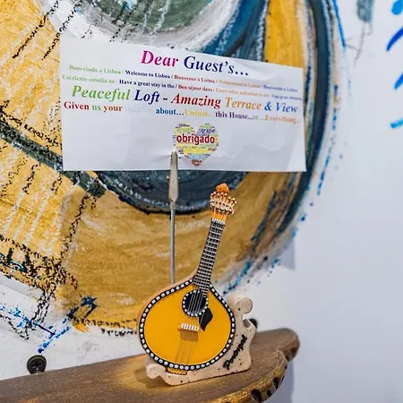 Peaceful Loft - Amazing Terrace & View Apartament Lizbona