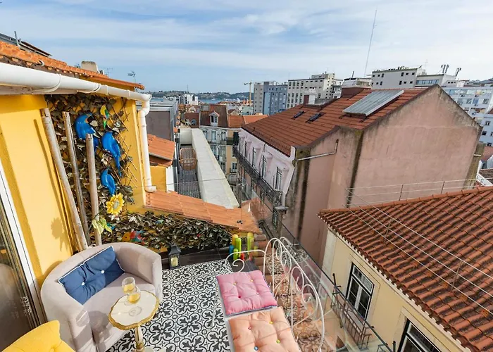 Peaceful Loft - Amazing Terrace & View شقة *