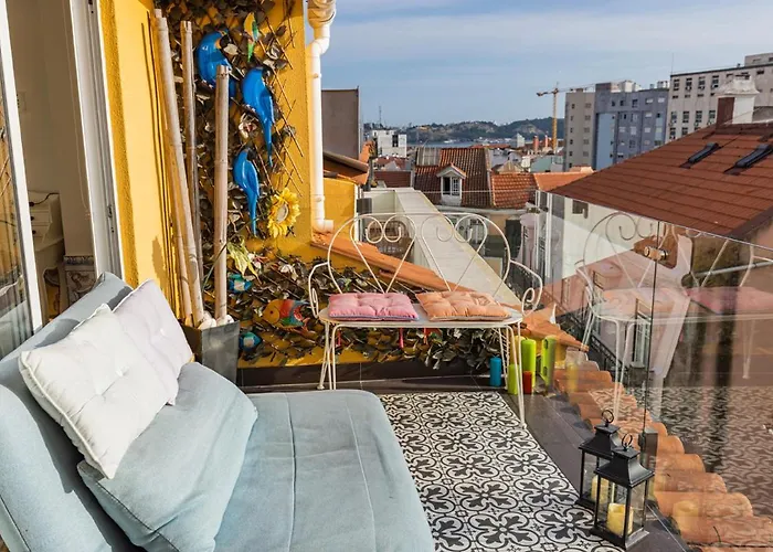 Peaceful Loft - Amazing Terrace & View *