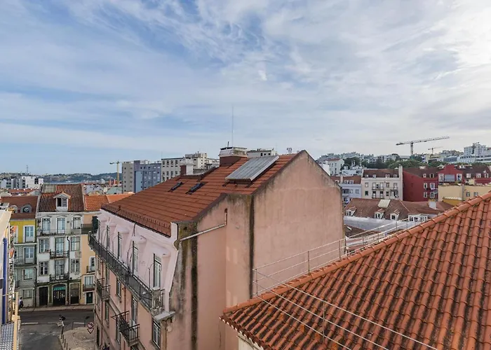 Peaceful Loft - Amazing Terrace & View شقة Lisboa