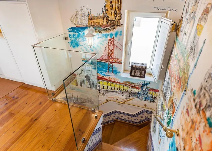 Peaceful Loft - Amazing Terrace & View شقة Lisboa