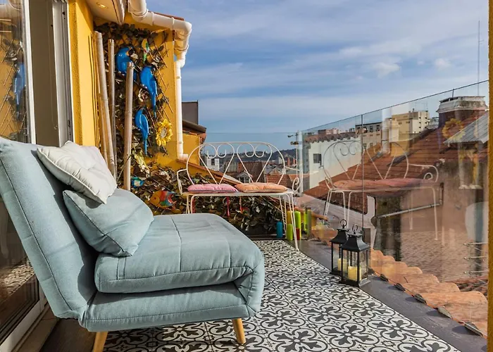 Peaceful Loft - Amazing Terrace & View