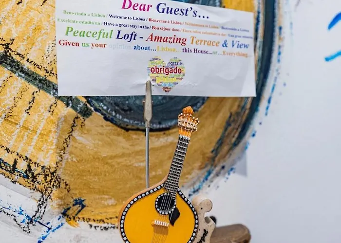 Peaceful Loft - Amazing Terrace & View شقة Lisboa