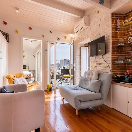 Peaceful Loft - Amazing Terrace & View Apartmán *