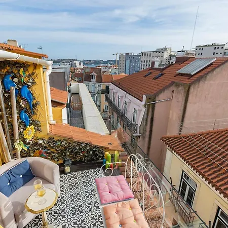 Peaceful Loft - Amazing Terrace & View Apartmán *