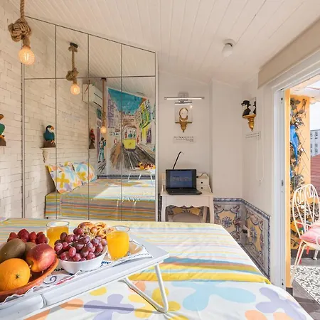 Peaceful Loft - Amazing Terrace & View 리스본