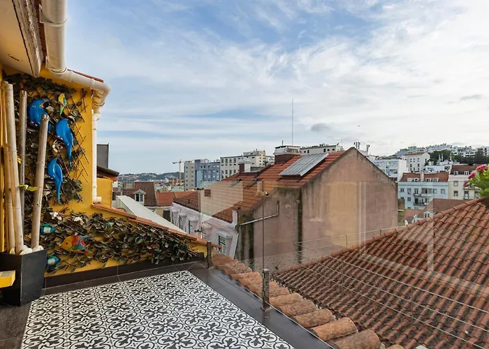 Peaceful Loft - Amazing Terrace & View 公寓